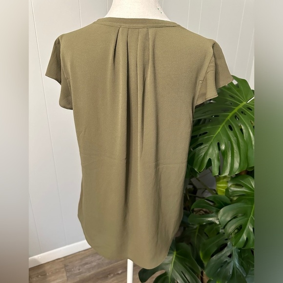 🛍️ Calvin Klein green top Size M - Picture 3 of 5